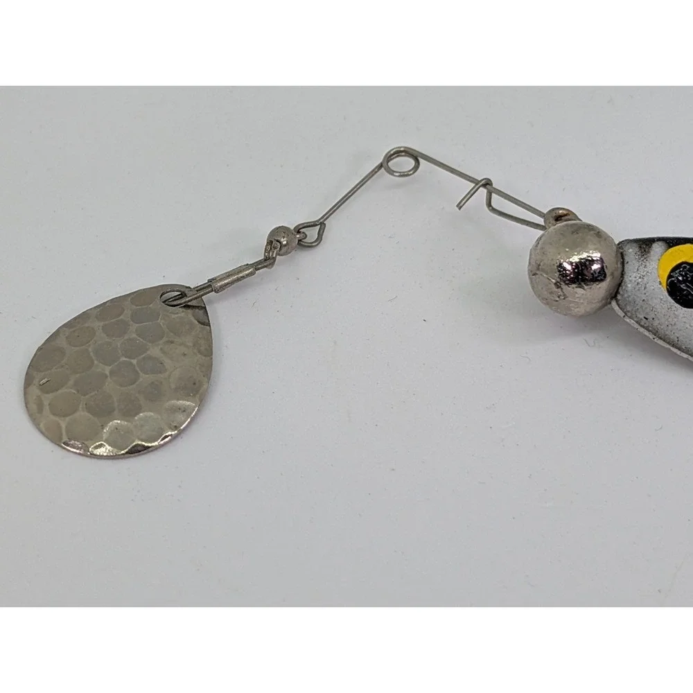 Vintage‎ Micro Minnow Swim Bait With Jig Spinner